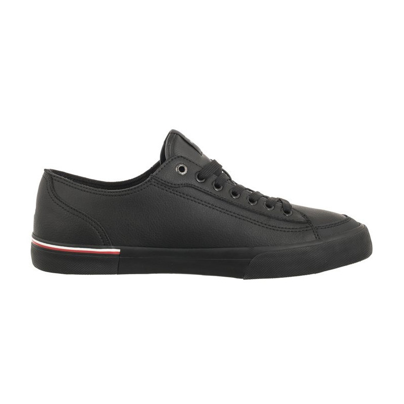 Tommy Hilfiger Corporate Vulc Leather Black FM0FM04953 BDS (TH1029-b) spordijalatsid