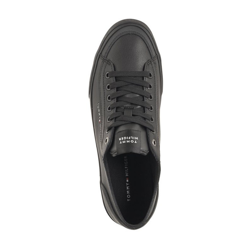 Tommy Hilfiger Corporate Vulc Leather Black FM0FM04953 BDS (TH1029-b) spordijalatsid