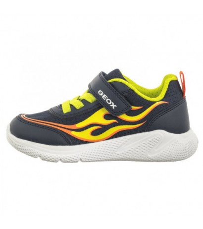 Geox J Sprintye B.B - Mesh+Geobuck Navy/Lime J45GBB 01454 C0749 (GE145-a) spordijalatsid