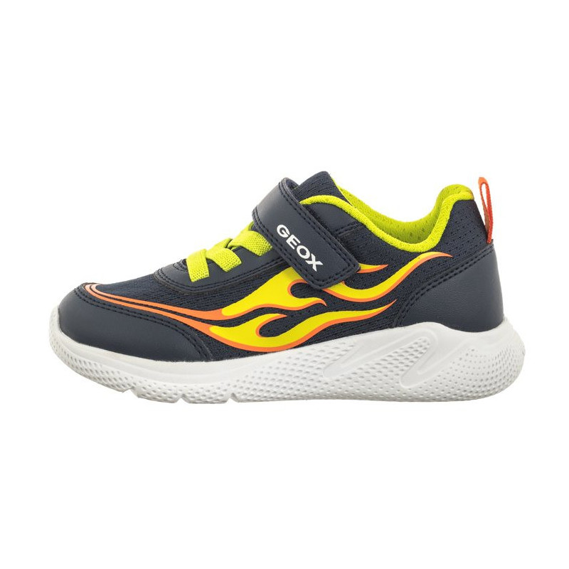 Geox J Sprintye B.B - Mesh+Geobuck Navy/Lime J45GBB 01454 C0749 (GE145-a) spordijalatsid