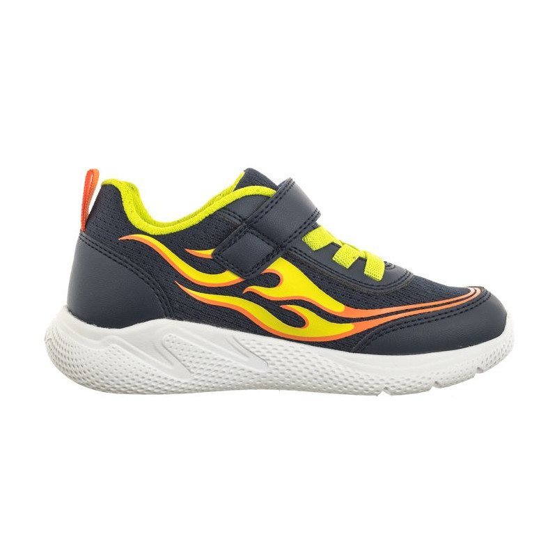 Geox J Sprintye B.B - Mesh+Geobuck Navy/Lime J45GBB 01454 C0749 (GE145-a) spordijalatsid