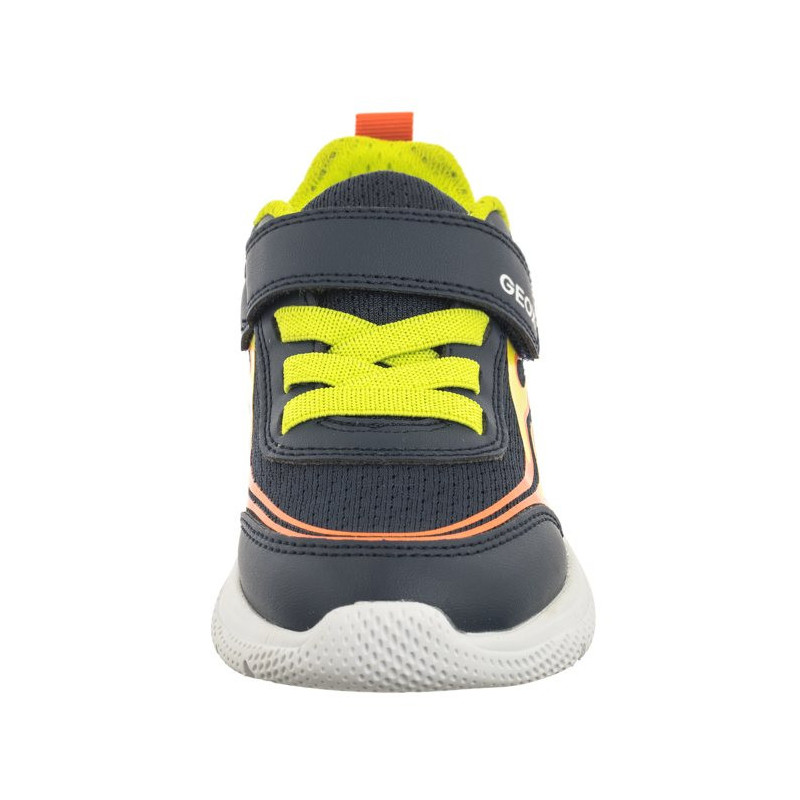 Geox J Sprintye B.B - Mesh+Geobuck Navy/Lime J45GBB 01454 C0749 (GE145-a) sporta apavi