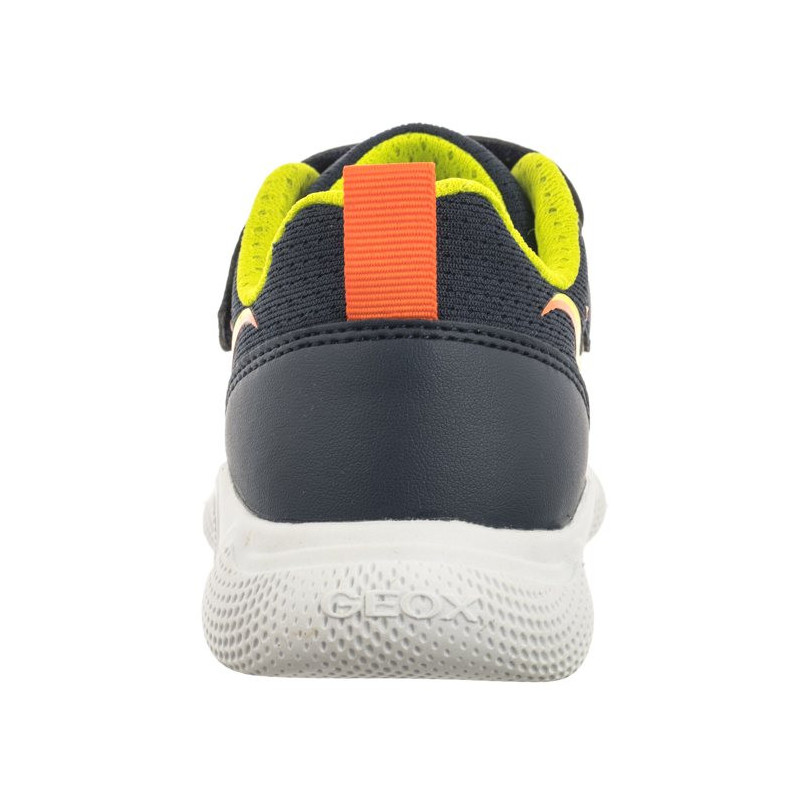 Geox J Sprintye B.B - Mesh+Geobuck Navy/Lime J45GBB 01454 C0749 (GE145-a) sportiniai bateliai