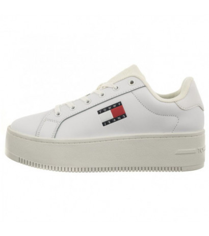 Tommy Hilfiger Tjw Flatform Ess White EN0EN02518 YBS (TH1025-b) kurpes