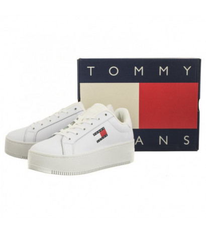 Tommy Hilfiger Tjw Flatform Ess White EN0EN02518 YBS (TH1025-b) kurpes