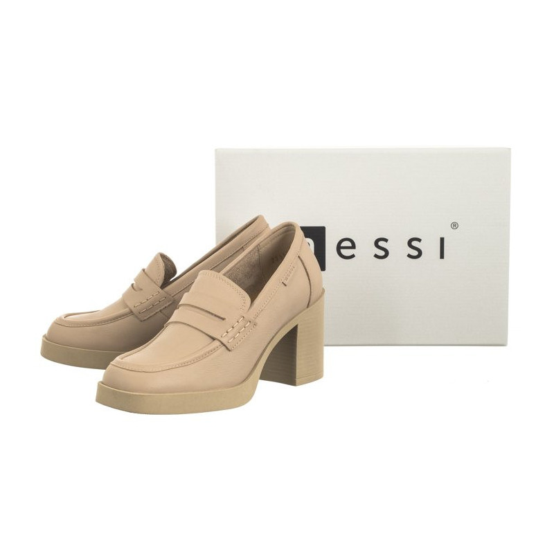 Nessi Beżowe 23514 02 (NE334-b) shoes