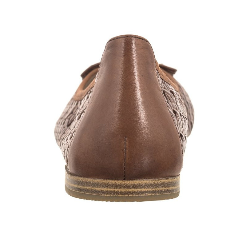 Caprice Brązowe 9-22109-42 303 Cognac Nappa (CP399-a) baleriinid