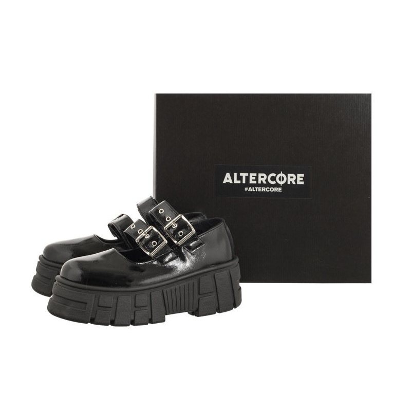 Altercore Skarde Black Patent (AL156-a) kurpes