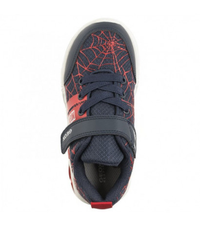 Geox J Assister B.D - Mesh+GBK Navy/DK Red J45DZD 01454 C4244 (GE142-a) sports shoes