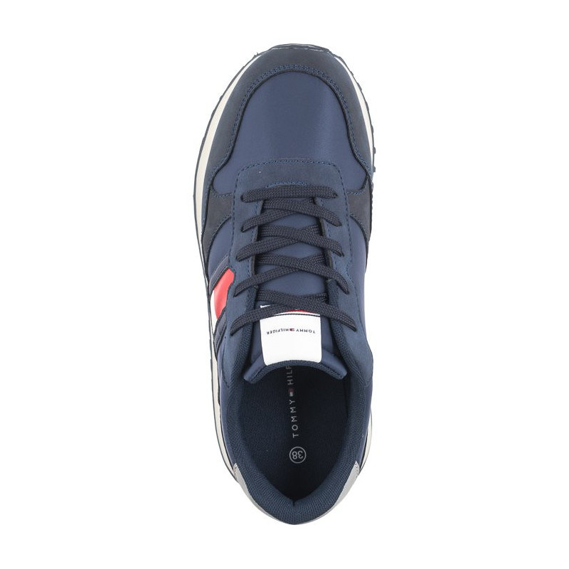 Tommy Hilfiger Flag Low Cut Lace-Up Sneaker T3X9-33130-0316 800 Blue (TH1041-a) spordijalatsid