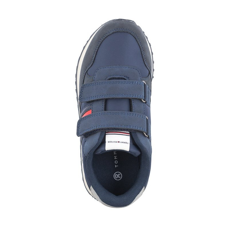 Tommy Hilfiger Flag Low Cut Velcro Sneaker T1B9-33127-0316 800 Blue (TH1040-a) spordijalatsid