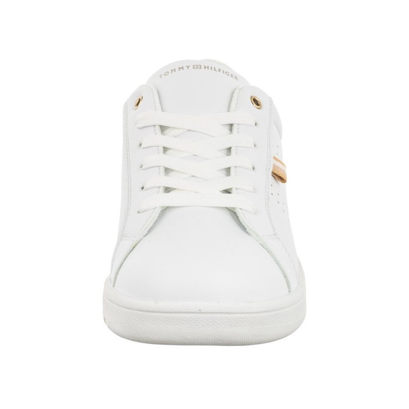 Tommy Hilfiger Low Cut Lace-Up Sneaker T3A9-33200-1355 X048 White/Platinum (TH1037-b) spordijalatsid