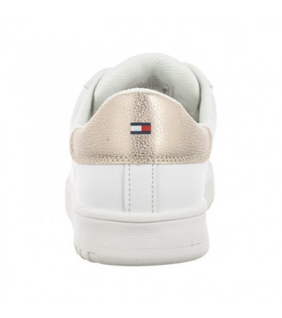 Tommy Hilfiger Low Cut Lace-Up Sneaker T3A9-33200-1355 X048 White/Platinum (TH1037-b) spordijalatsid