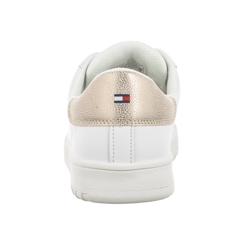 Tommy Hilfiger Low Cut Lace-Up Sneaker T3A9-33200-1355 X048 White/Platinum (TH1037-b) spordijalatsid