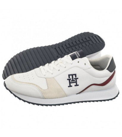 Tommy Hilfiger Runner Evo Lth Mix White FM0FM04959 YBS (TH1017-b) spordijalatsid