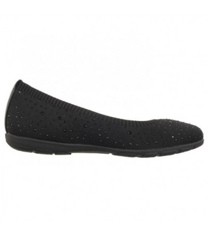 Caprice Czarne 9-22107-42 035 Black Knit  (CP397-a) baleriinid