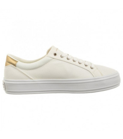 Tommy Hilfiger Essential Vulc Canvas Sneaker White FW0FW07682 YBS (TH1033-a) spordijalatsid