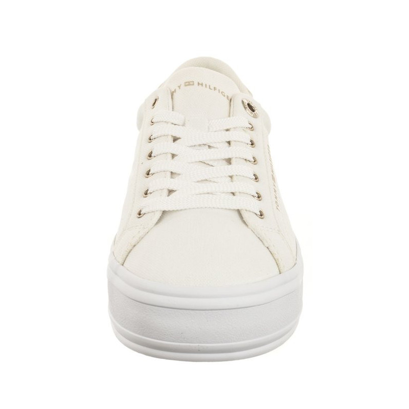 Tommy Hilfiger Essential Vulc Canvas Sneaker White FW0FW07682 YBS (TH1033-a) spordijalatsid