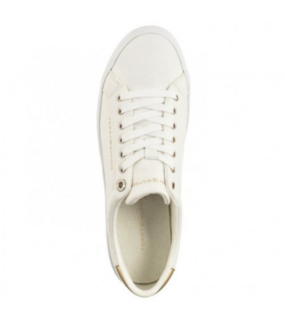 Tommy Hilfiger Essential Vulc Canvas Sneaker White FW0FW07682 YBS (TH1033-a) spordijalatsid