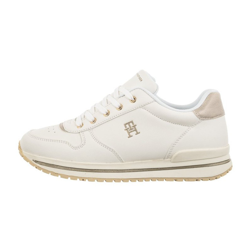 Tommy Hilfiger Low Cut Lace-Up Sneaker T3A9-33228-1355 X048 White/Platinum (TH1039-a) spordijalatsid