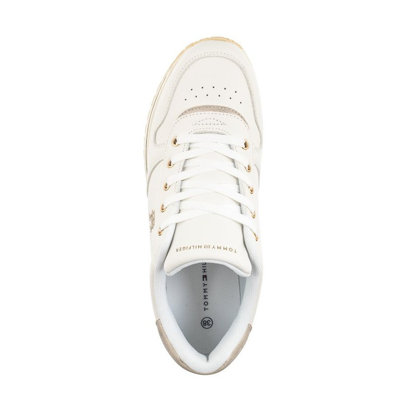 Tommy Hilfiger Low Cut Lace-Up Sneaker T3A9-33228-1355 X048 White/Platinum (TH1039-a) spordijalatsid