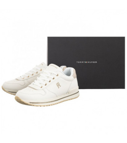 Tommy Hilfiger Low Cut Lace-Up Sneaker T3A9-33228-1355 X048 White/Platinum (TH1039-a) spordijalatsid