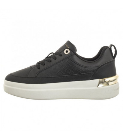 Tommy Hilfiger Lux Court Sneaker Monogram Black FW0FW07808 BDS (TH1014-b) spordijalatsid