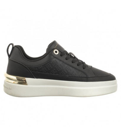 Tommy Hilfiger Lux Court Sneaker Monogram Black FW0FW07808 BDS (TH1014-b) spordijalatsid