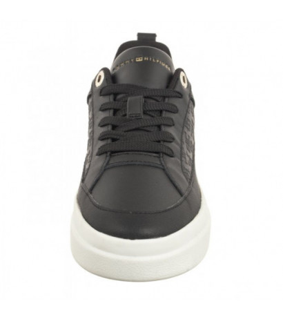 Tommy Hilfiger Lux Court Sneaker Monogram Black FW0FW07808 BDS (TH1014-b) spordijalatsid