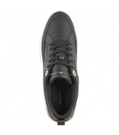 Tommy Hilfiger Lux Court Sneaker Monogram Black FW0FW07808 BDS (TH1014-b) spordijalatsid