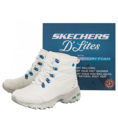 Skechers D'lites White/Multi 167088/WMLT (SK125-b) kingad