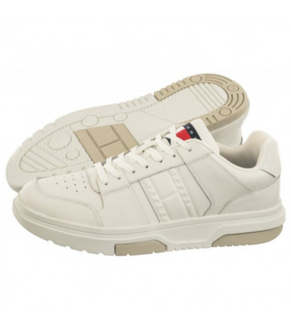 Tommy Hilfiger The Brooklyn Leather Ecru EM0EM01283 TCR (TH1020-a) spordijalatsid