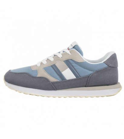 Tommy Hilfiger Flag Low Cut Lace-Up Sneaker T3X9-33376-1693 A584 Denim/Grey (TH1041-b) spordijalatsid