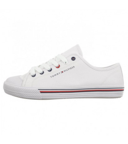 Tommy Hilfiger Low Cut Lace-Up Sneaker T3X9-33324-0890 100 White (TH1044-a) apavi