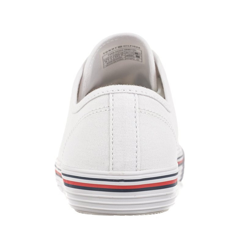 Tommy Hilfiger Low Cut Lace-Up Sneaker T3X9-33324-0890 100 White (TH1044-a) apavi