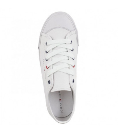 Tommy Hilfiger Low Cut Lace-Up Sneaker T3X9-33324-0890 100 White (TH1044-a) apavi