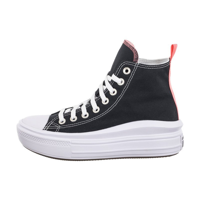 Converse CTAS Move Hi Black/Pink Salt/White 271716C (CO653-a) kurpes