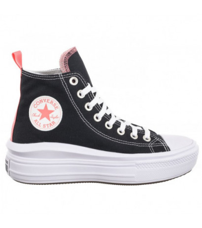 Converse CTAS Move Hi Black/Pink Salt/White 271716C (CO653-a) kurpes