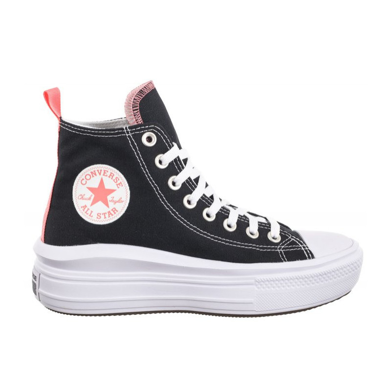 Converse CTAS Move Hi Black/Pink Salt/White 271716C (CO653-a) kurpes