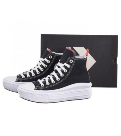 Converse CTAS Move Hi Black/Pink Salt/White 271716C (CO653-a) kurpes