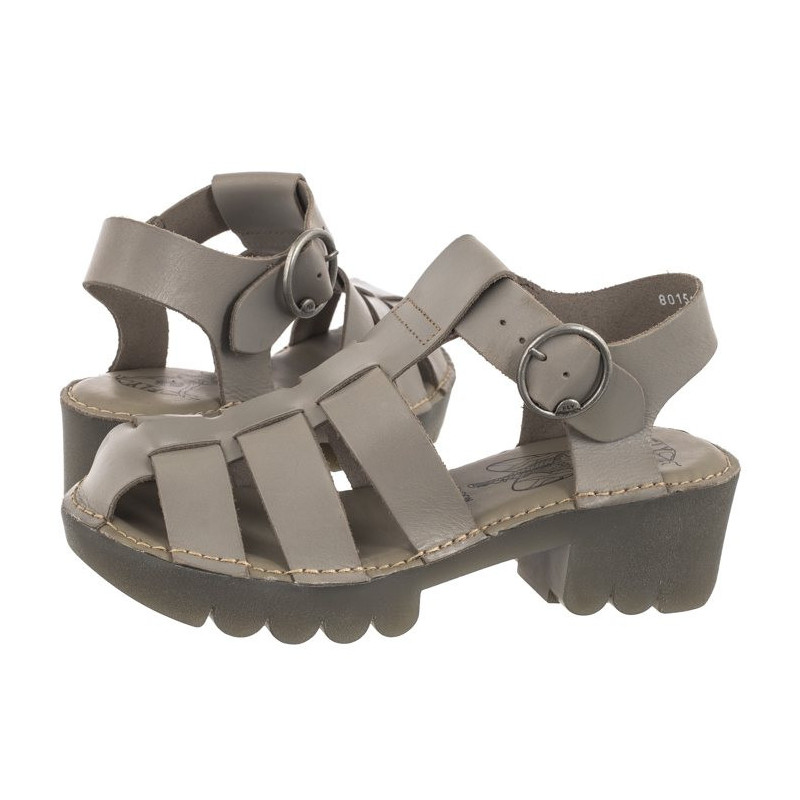 FLY London Emme Bridle Taupe P801511002 (FL387-b) shoes