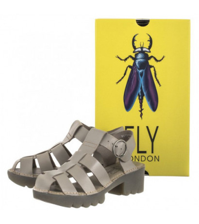 FLY London Emme Bridle Taupe P801511002 (FL387-b) shoes