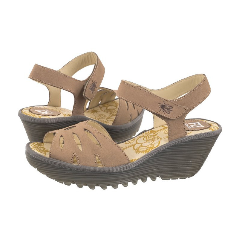 FLY London Yazi Cupido Taupe P501479001 (FL399-a) shoes