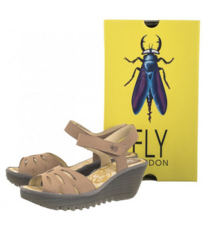 FLY London Yazi Cupido Taupe P501479001 (FL399-a) shoes