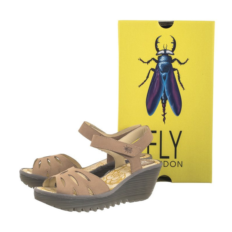 FLY London Yazi Cupido Taupe P501479001 (FL399-a) shoes