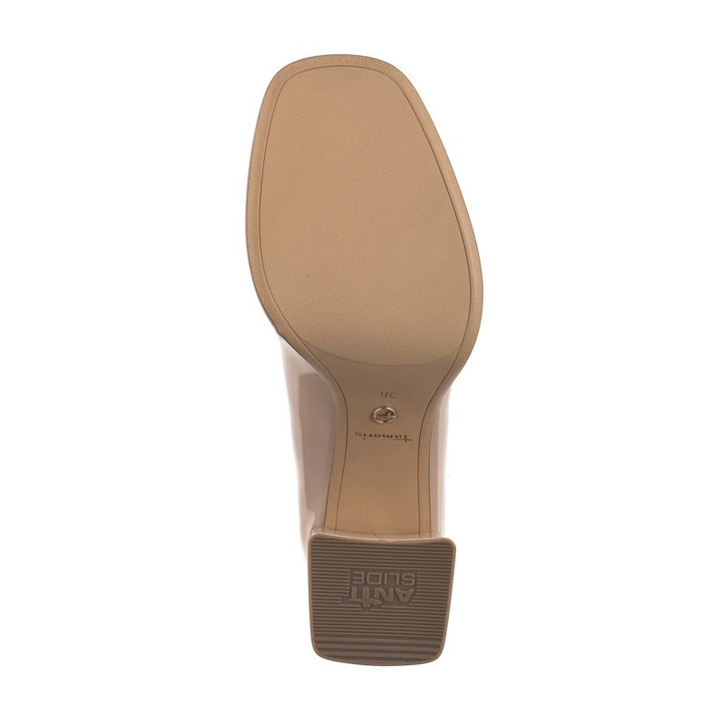 Tamaris Beżowe 1-24416-42 253 Nude Patent Vegan (TM475-a) bateliai