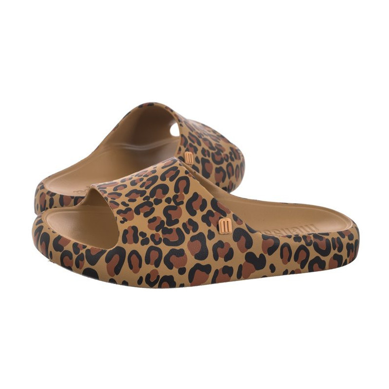 Melissa Free Print Slide AD 33973/AQ618 Beige/Brown/Black (ML312-a) Moteriški batai/šlepetės