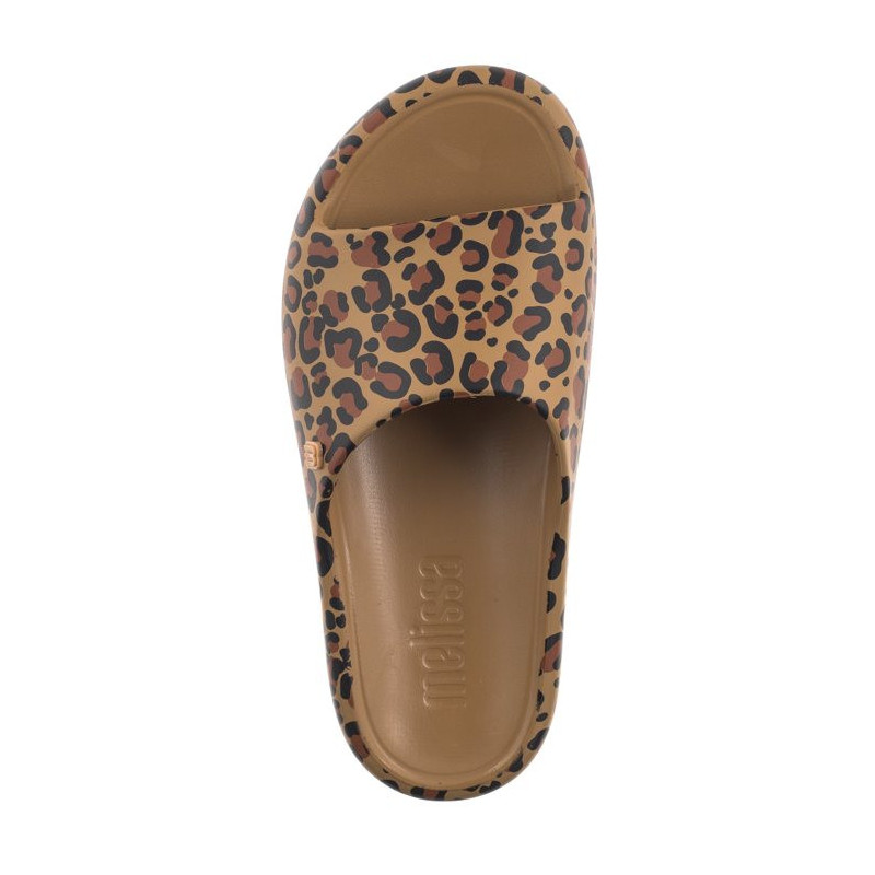 Melissa Free Print Slide AD 33973/AQ618 Beige/Brown/Black (ML312-a) Moteriški batai/šlepetės