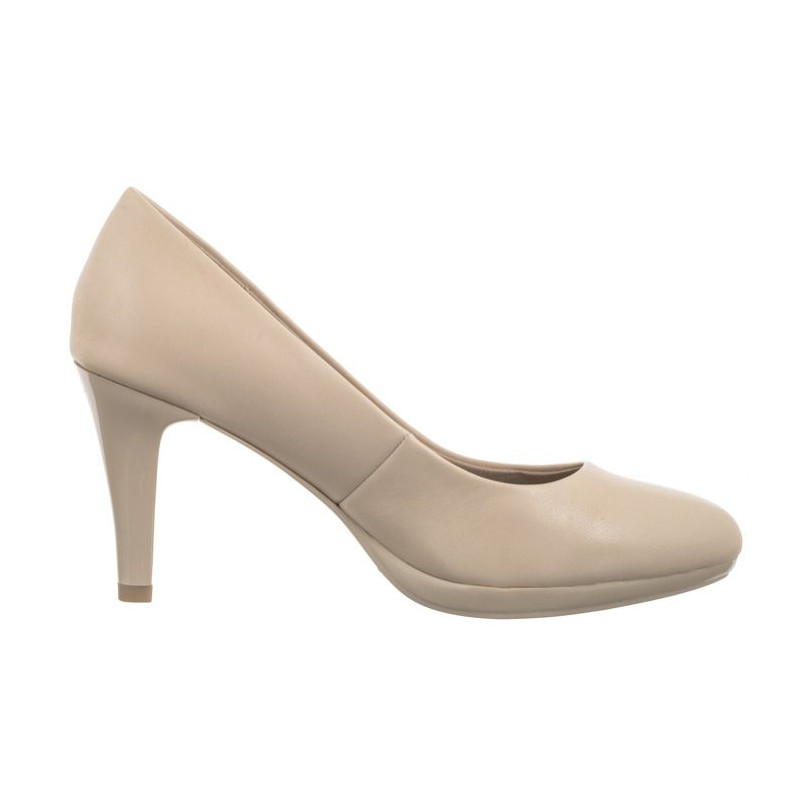 Caprice Beżowe 9-22414-42 170 Offwhite Nappa (CP403-a) high heels