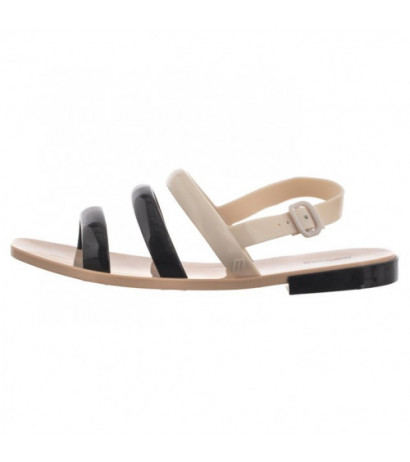 Melissa Essential Wave AD 33972/AQ654 Beige/Black (ML314-a) sandalai